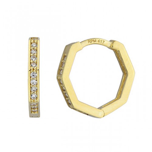 Gold Earrings 10kt, VI30-8
